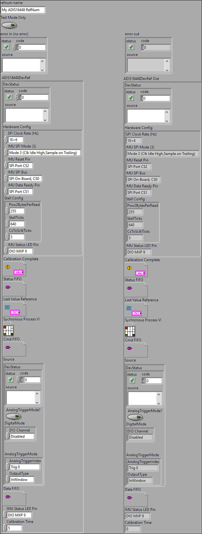 ADIS16448 RefNum Registry Set.vi